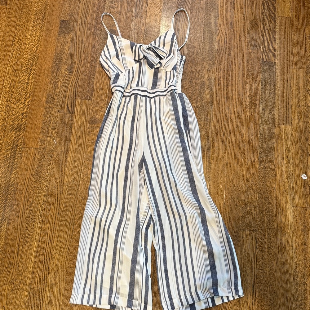 Striped Jumpsuit